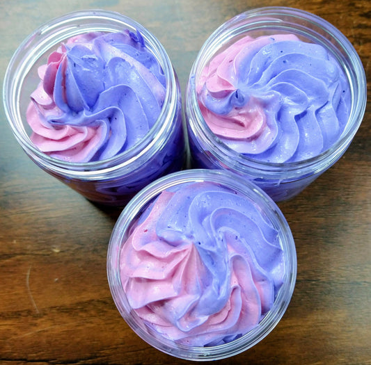 Love Spell whipped foaming soap body butter